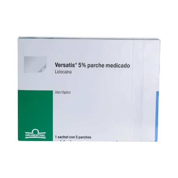 LIDOCAINA 5% PARCHE MEDICADO TOPICO VERSATIS