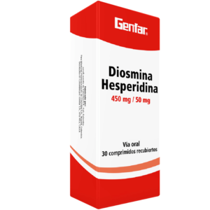 DIOSMINA HESPERIDINA 450MG/50MG COMPRIMIDOS RECUBIERTOS GENFAR