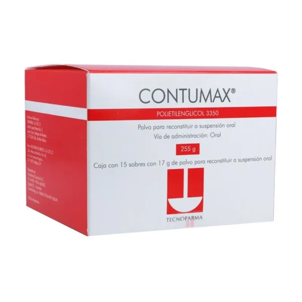 POLIETILENGLICOL 3350 POLVO PARA RECONSTITUIR, SOBRE*17G CONTUMAX