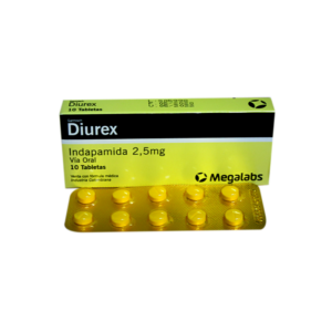 INDAPAMINA 2.5MG TABLETA DIUREX