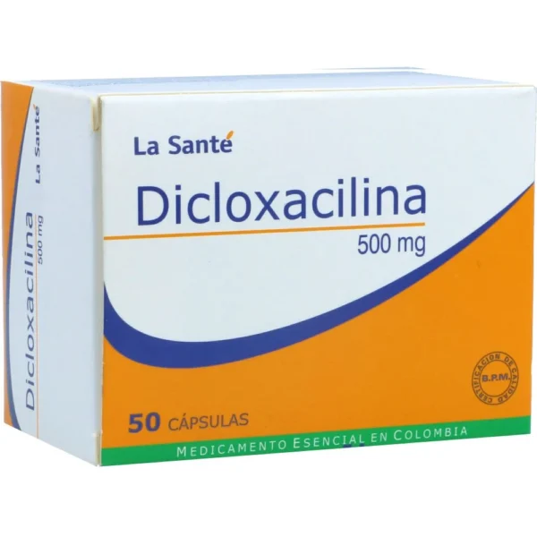 DICLOXACILINA 500MG CAPSULA LA SANTE