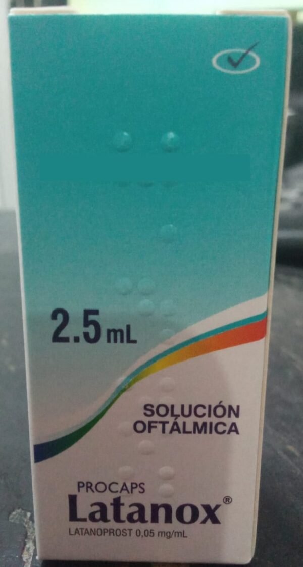 LATANOPROST 0.05% SOLUCION OFTALMICA FRASCO*2.5ML LATANOX