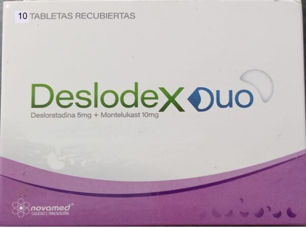 DESLORATADINA 5MG + MONTELUKAST 10MG TABLETA RECUBIERTA DESLODEX DUO