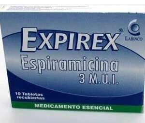 ESPIRAMICINA 3 M.U.I. TABLETA RECUBIERTA EXPIREX