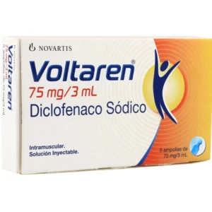 DICLOFENACO SODICO 75MG/3ML I.M/INFUSION I.V SOLUCION INYECTABLE VOLTAREN