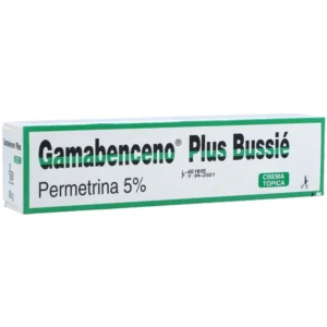 PERMETRINA 5% CREMA TOPICA GAMABENCENO PLUS BUSSIE TUBO*60G