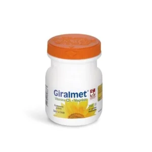 VITAMINA D + MAGNESIO MASTICABLE SABOR A CHICLE 2000UI TABLETAS MASTICABLES GIRALMET SIEGFRIED