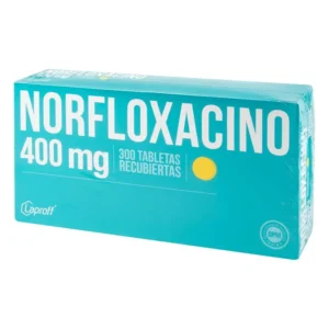 NORFLOXACINO 400MG TABLETA RECUBIERTA LAPROFF