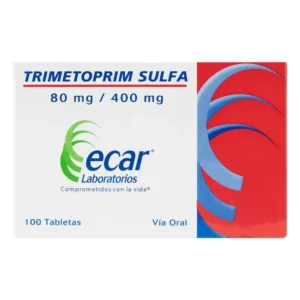 TRIMETOPRIM+ SULFAMETOXAZOL (80+400) MG TABLETA ECAR