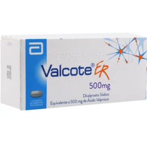 ACIDO VALPROICO 500MG TABLETA DE LIBERACION PROLONGADA VALCOTE ER