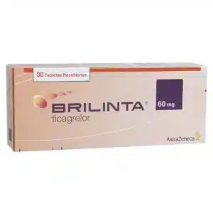TICAGRELOR 60MG TABLETA RECUBIERTA BRILINTA
