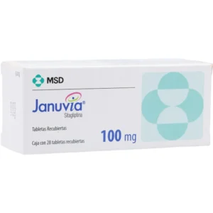 SITAGLIPTINA 100MG TABLETA RECUBIERTA JANUVIA