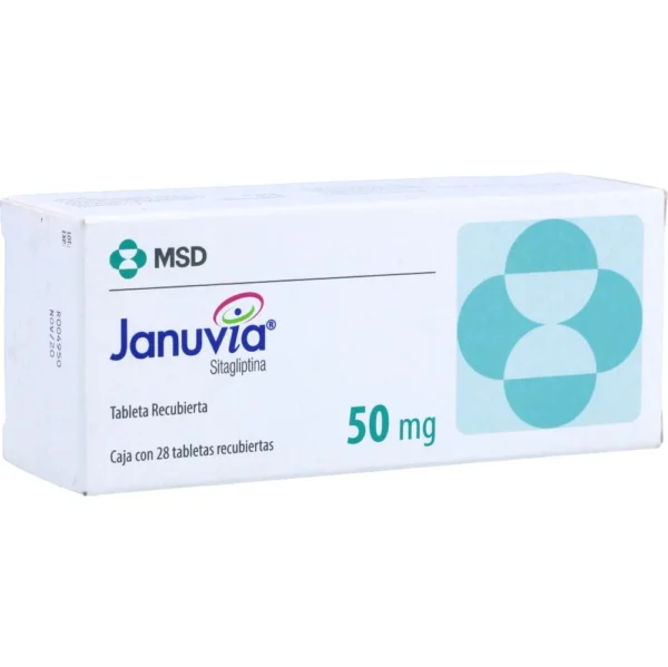SITAGLIPTINA 50MG TABLETA RECUBIERTA JANUVIA