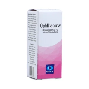 DEXAMETASONA 0.1% SOLUCION OFTALMICA FRASCO*5ML OPHTHASONA
