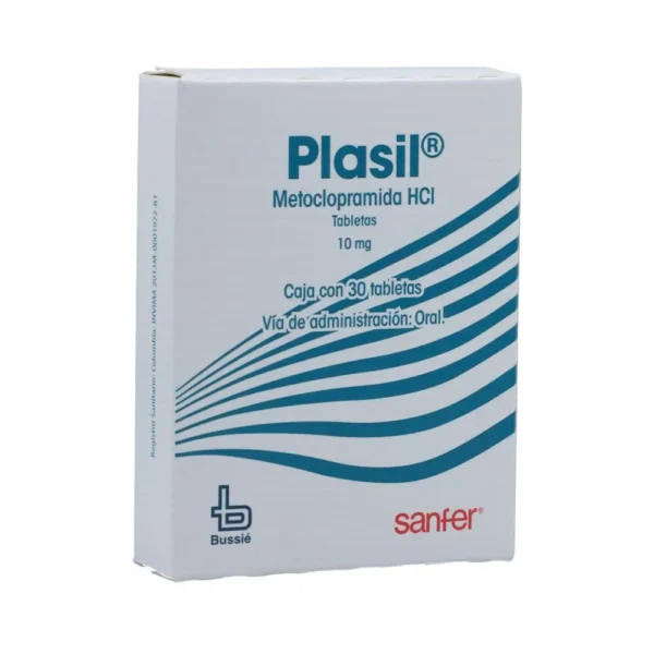 METOCLOPRAMIDA 10MG TABLETA PLASIL