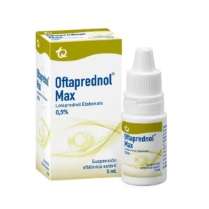 LOTEPREDNOL ETABONATO 0.5% SUSPENSION OFTALMICA FRASCO*5ML OFTAPREDNOL MAX