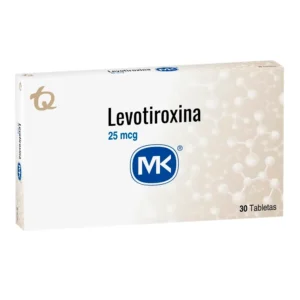 LEVOTIROXINA SODICA 25MCG TABLETA MK