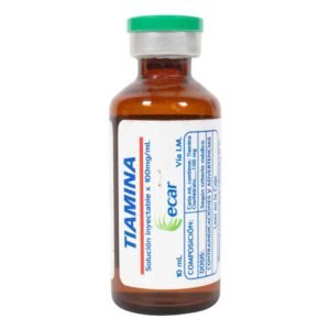 TIAMINA 10ML * 100MG/ML SOLUCION INYECTABLE VIAL 10ML ECAR