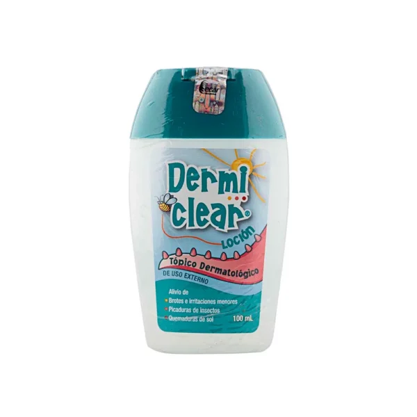 ACETATO DE ZINC + PRAMOXINA 0.1G+1.075G LOCION TOPICA FRASCO*100ML DERMICLEAR ECAR