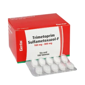 TRIMETOPRIM+ SULFAMETOXAZOL-F (160+800) MG TABLETA GENFAR