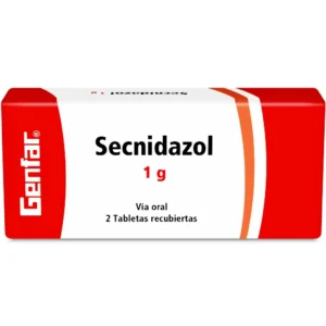 SECNIDAZOL 1G TABLETA RECUBIERTA GENFAR