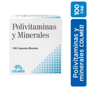 POLIVITAMINAS Y MINERALES CAPSULA BLANDA COLMED