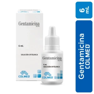 GENTAMICINA 0.3% SOLUCION OFTALMICA FRASCO *6ML COLMED