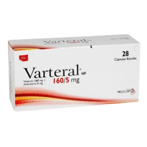 VALSARTAN 160MG + AMLODIPINO 5MG CAPSULAS VARTERAL PROCAPS