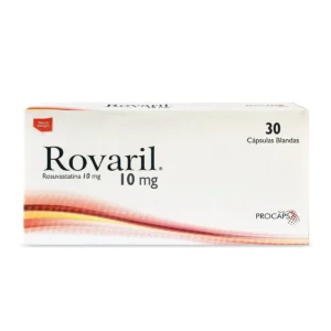 ROSUVASTATINA 10MG CAPSULA BLANDA ROVARIL