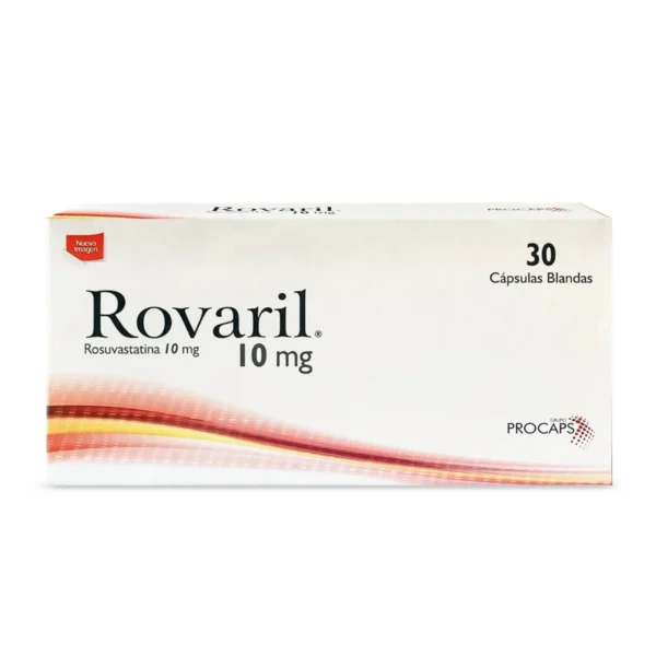 ROSUVASTATINA 10MG CAPSULA BLANDA ROVARIL