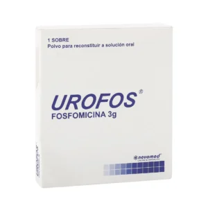 FOSFOMICINA 3G SOBRE POLVO PARA RECONSTITUIR A SOLUCION ORAL UROFOS