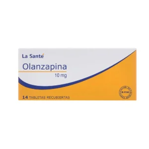 OLANZAPINA 10MG TABLETA RECUBIERTA LA SANTE