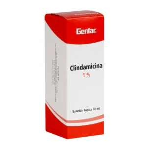 CLINDAMICINA 1% SOLUCION TOPICA FRASCO*30ML GENFAR
