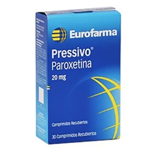 PAROXETINA 20MG COMPRIMIDO RECUBIERTO PRESSIVO