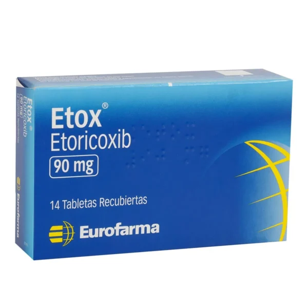 ETORICOXIB 90MG TABLETA RECUBIERTA ETOX