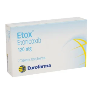 ETORICOXIB 120MG TABLETA RECUBIERTA ETOX