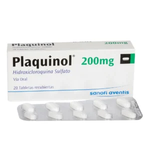 HIDROXICLOROQUINA SULFATO 200MG TABLETA RECUBIERTA PLAQUINOL