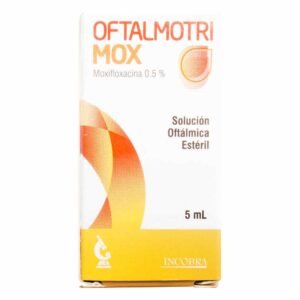 MOXIFLOXACINA 0.5% SOLUCIÓN OFTALMICA FRASCO*5ML OFTALMOTRIMOX