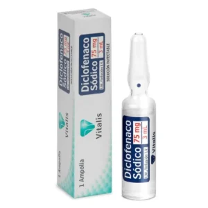 DICLOFENACO SODICO 75MG/3ML I.M/INFUSION I.V SOLUCION INYECTABLE VITALIS