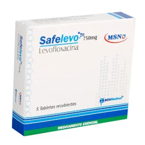 LEVOFLOXACINA 750MG TABLETA RECUBIERTA SAFELEVO
