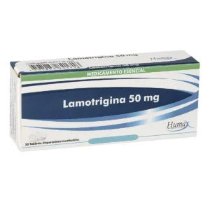 LAMOTRIGINA 50MG TABLETAS DISPERSABLES/MASTICABLES HUMAX