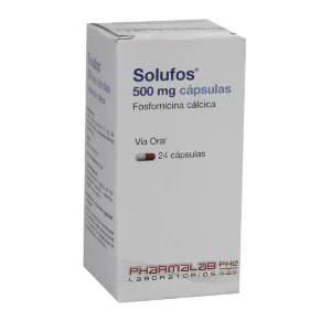 FOSFOMICINA 500MG CAPSULA SOLUFOS