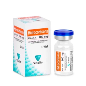 HIDROCORTISONA 100MG I.M./I.V. POLVO PARA RECONSTITUIR A SOLUCION IYECTABLE VIAL VITALIS