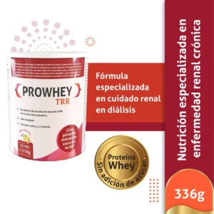 ALIMENT EN POLVO USOS ESPECIALES ALTO EN PROTEINA VARIEDADES A BASE DE AISLADO DE PROTEÍNA L*336 G PROWHEY TRR