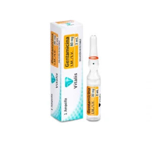 GENTAMICINA 80MG/2ML SOLUCION INYECTABLE VITALIS