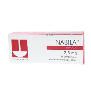 NEBIVOLOL 2.5MG COMPRIMIDOS NABILA