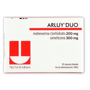 MEBEVERINA CLORHIDRATO+SIMETICONA 200MG+300MG CAP (ARLUY DUO)