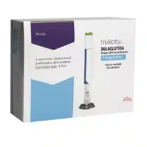 INSULINA DULAGLUTIDA 1.5 MG/0.5 ML SOLUCION INYECTABLE TRULICITY