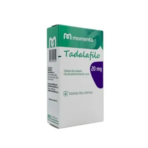 TADALAFILO 20MG TABLETA RECUBIERTA MOMENTA