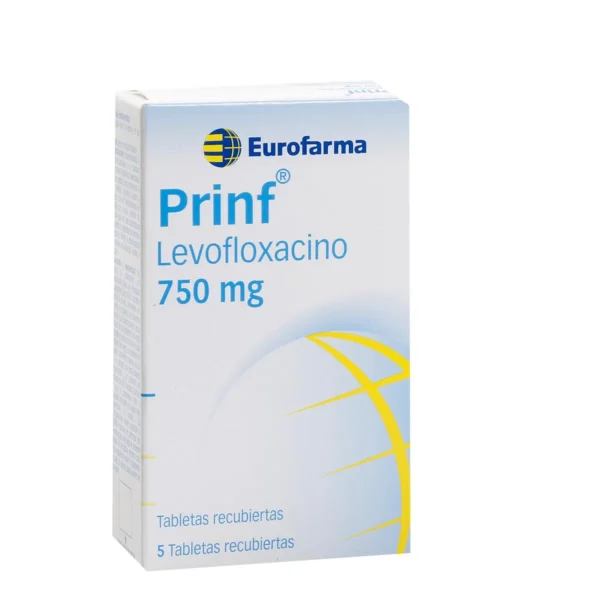 LEVOFLOXACINA 750MG TABLETA RECUBIERTA PRINF